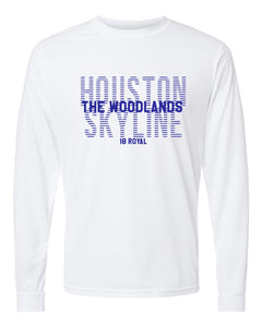 24-25 HOUSTON SKYLINE - 18 ROYAL DRI-FIT